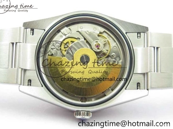 Blue 36mm Perpetual Dial Edition BP Best Bracelet 126000 Dark Oyster on SS 0412